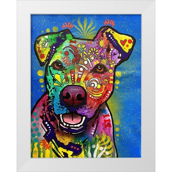 Dean Russo Collection 26x32 White Modern Wood Framed Museum Art Print Titled - Photo Oct 01-8 30 43 PM