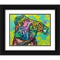 thumbnail image 1 of Dean Russo Collection 32x26 Black Ornate Wood Framed with Double Matting Museum Art Print Titled - Star, 1 of 4