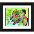 thumbnail image 1 of Dean Russo Collection 32x26 Black Ornate Wood Framed with Double Matting Museum Art Print Titled - The Star of My Life, 1 of 4