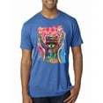 thumbnail image 1 of Dean Russo Cosmic Trash Panda Animal Lover Mens Premium Tri Blend T-Shirt, Vintage Royal, XX-Large, 1 of 6