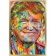 thumbnail image 1 of Dean Russo - Donald Trump Wall Poster, 14.725" x 22.375" Framed, 1 of 4