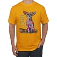 thumbnail image 1 of Dean Russo In My Mind Dog Lover Men's Graphic T-Shirt, Gold, 5X-Large, 1 of 6