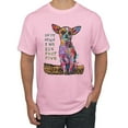 thumbnail image 1 of Dean Russo In My Mind Dog Lover Men's Graphic T-Shirt, Light Pink, X-Large, 1 of 6