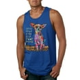 thumbnail image 1 of Dean Russo In My Mind Dog Lover Mens Graphic Tank Top, Royal, Medium, 1 of 6
