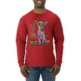 thumbnail image 1 of Dean Russo In My Mind Dog Lover Mens Long Sleeve Shirt, Red, 3X-Large, 1 of 6