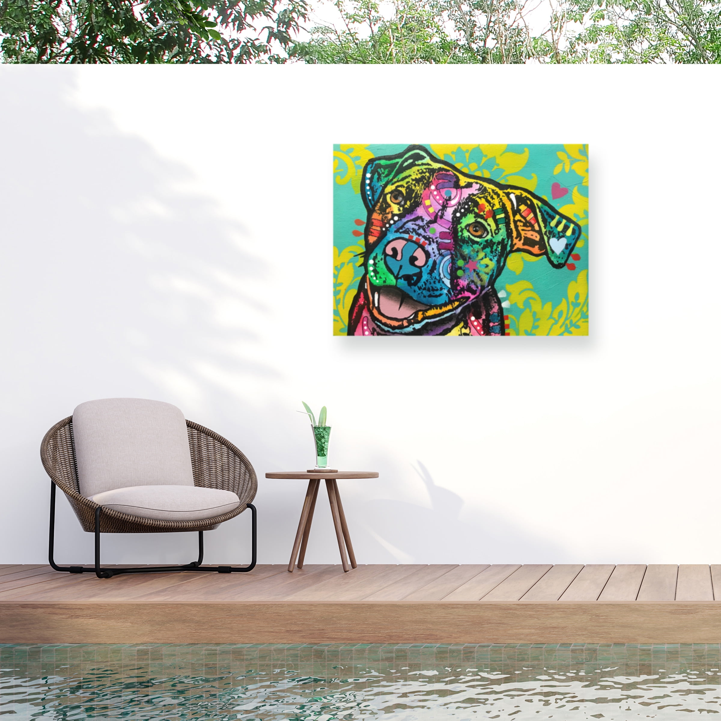 Dean Russo 'Jolly' Outdoor Canvas