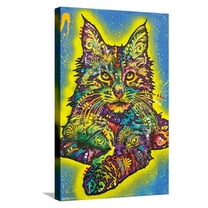 Dean Russo - Maine Coon 2 Canvas Wall Poster, 14.725" x 22.375"