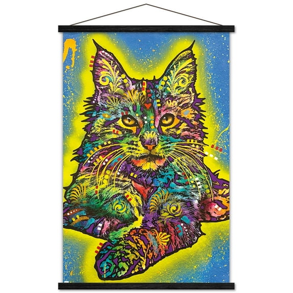 Dean Russo - Maine Coon 2 Wall Poster with Magnetic Frame, 22.375" x 34"