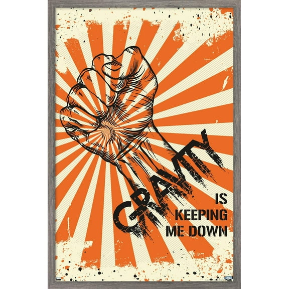 Dean Russo - Pittie Pup Wall Poster, 14.725" x 22.375" Framed