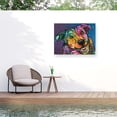 thumbnail image 1 of Dean Russo 'Puppy Portrait' Outdoor Canvas, 1 of 3