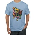 thumbnail image 1 of Dean Russo Some Angels Dog Lover Men's Graphic T-Shirt, Light Blue, 5X-Large, 1 of 6