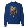 thumbnail image 1 of Dean Russo Some Angels Dog Lover Unisex Crewneck Graphic Sweatshirt, Royal, 3X-Large, 1 of 6