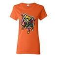 thumbnail image 1 of Dean Russo Some Angels Dog Lover Womens Graphic T-Shirt, Orange, Medium, 1 of 6