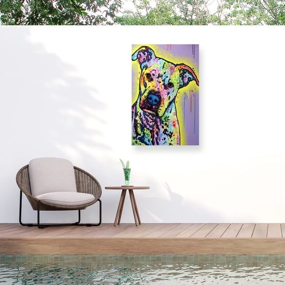 Dean Russo 'Sugar Abstract Color' Outdoor All-Weather Wall Decor