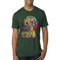 thumbnail image 1 of Dean Russo Sweet Poodle Dog Lover Mens Premium Tri Blend T-Shirt, Forest Green, Large, 1 of 6