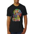 thumbnail image 1 of Dean Russo Sweet Poodle Dog Lover Mens Premium Tri Blend T-Shirt, True Black, X-Large, 1 of 6