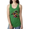 thumbnail image 1 of Dean Russo The Only Person Dog Lover Ladies Racerback Tank Top, Kelly, Large, 1 of 6