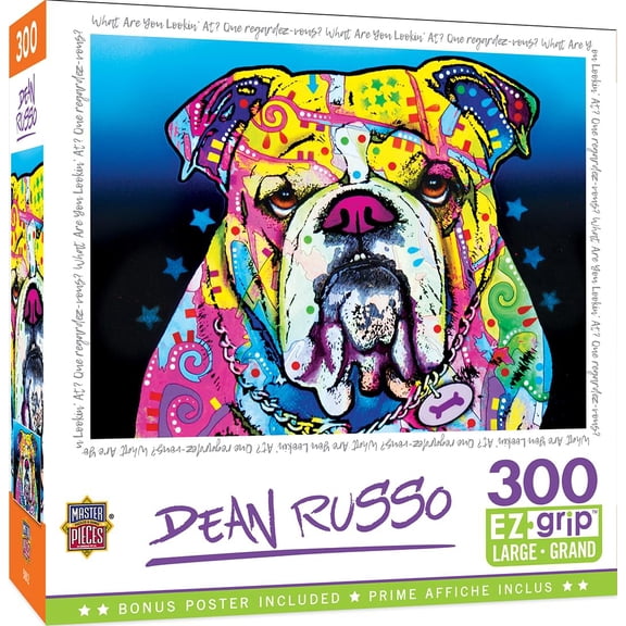 Dean Russo What Are You Looking At? 300 Piece Large EZ Grip Jigsaw Puzzle