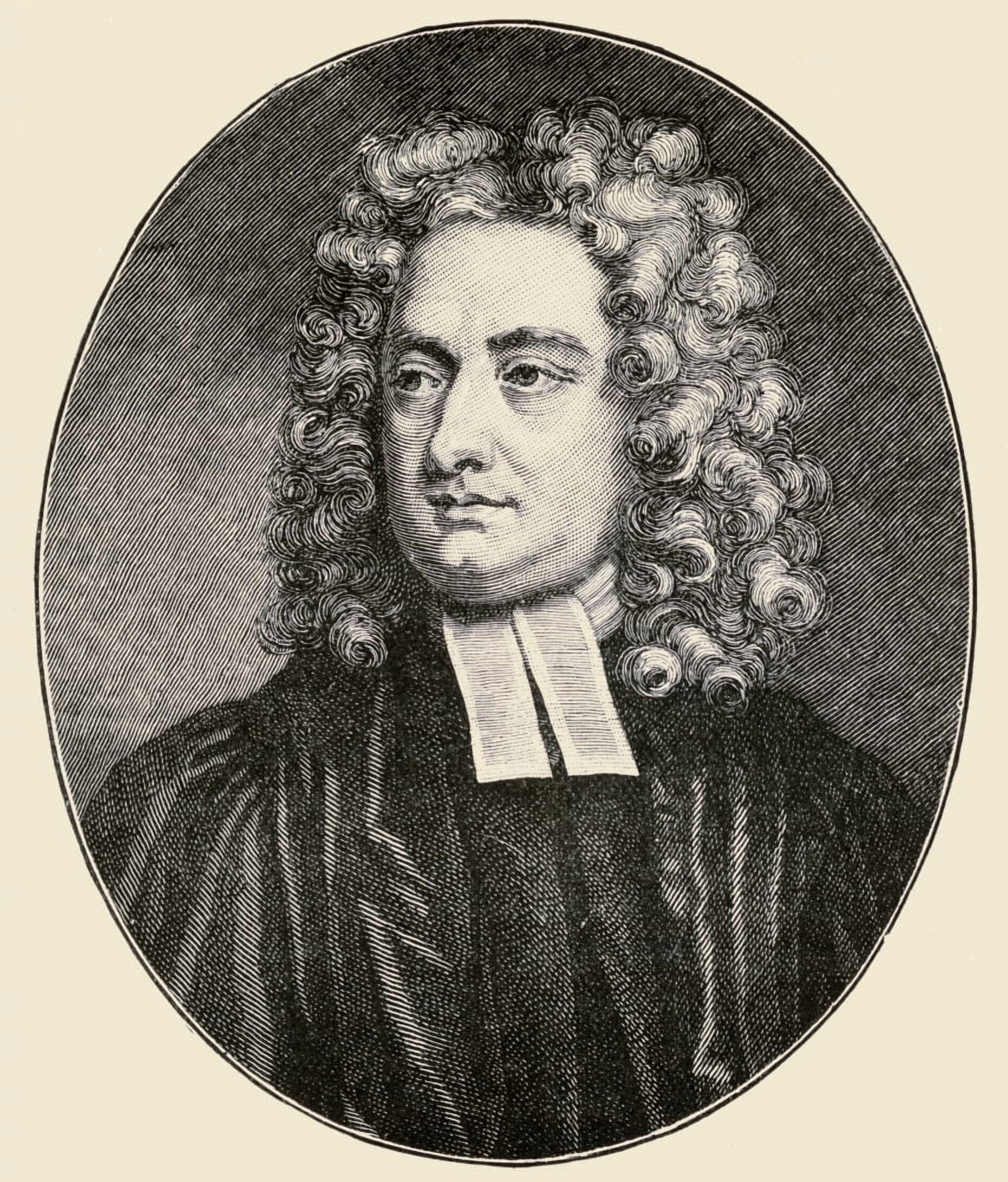 Dean Swift Also Jonathon Swift Pseudonym Isaac Bickerstaff 1667-1745 Anglo-Irish Author Canvas Art - Ken Welsh Design Pics (28 x 32)