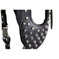 thumbnail image 1 of Dean & Tyler 682017004297 Stud Warrior Nickel Decorative Handle Leather Harness, Black - Medium, 1 of 1