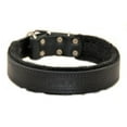 thumbnail image 1 of Dean & Tyler 682017017013 2.25 in. Delight Brass Flat Leather Collar, Black - 18 in., 1 of 1