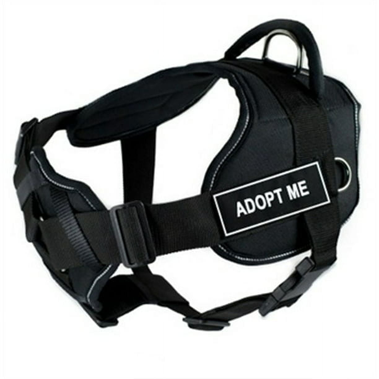 Dean & Tyler Active Dog Harness Inescapable DT Harness with Handle and Chest Support Reflective Medium
