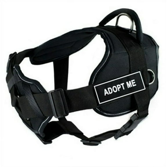 Dean & Tyler Active Dog Harness Inescapable DT Harness with Handle and Chest Support Reflective Medium