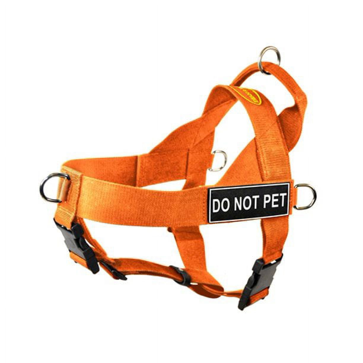 Dean & Tyler No Pull Dog Harness DT Universal Orange Small No Pull Training Harness Stops Leash Pulling