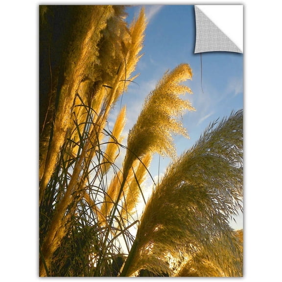 Dean Uhlinger "August Pampas" Removable Wall Art