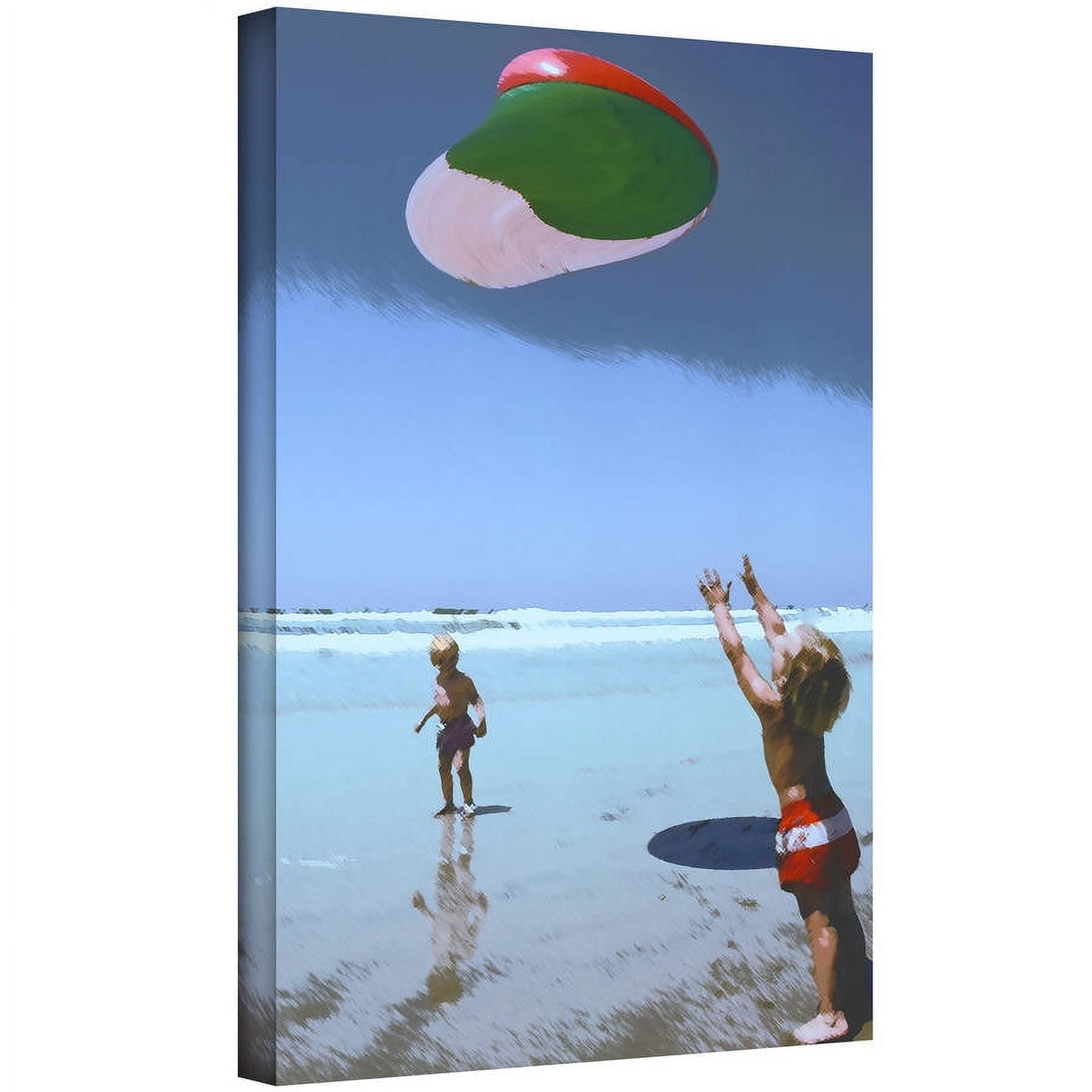 Dean Uhlinger "Beach Day 2" Gallery-Wrapped Canvas