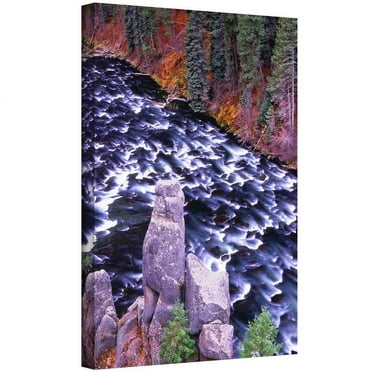 Dean Uhlinger "Below The Falls" Gallery-Wrapped Canvas