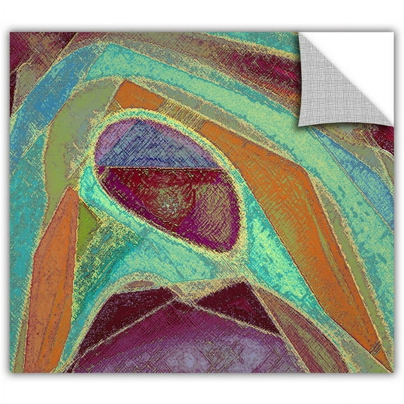Dean Uhlinger Dirty Geometry, Art Appeelz Removable Wall Art Graphic