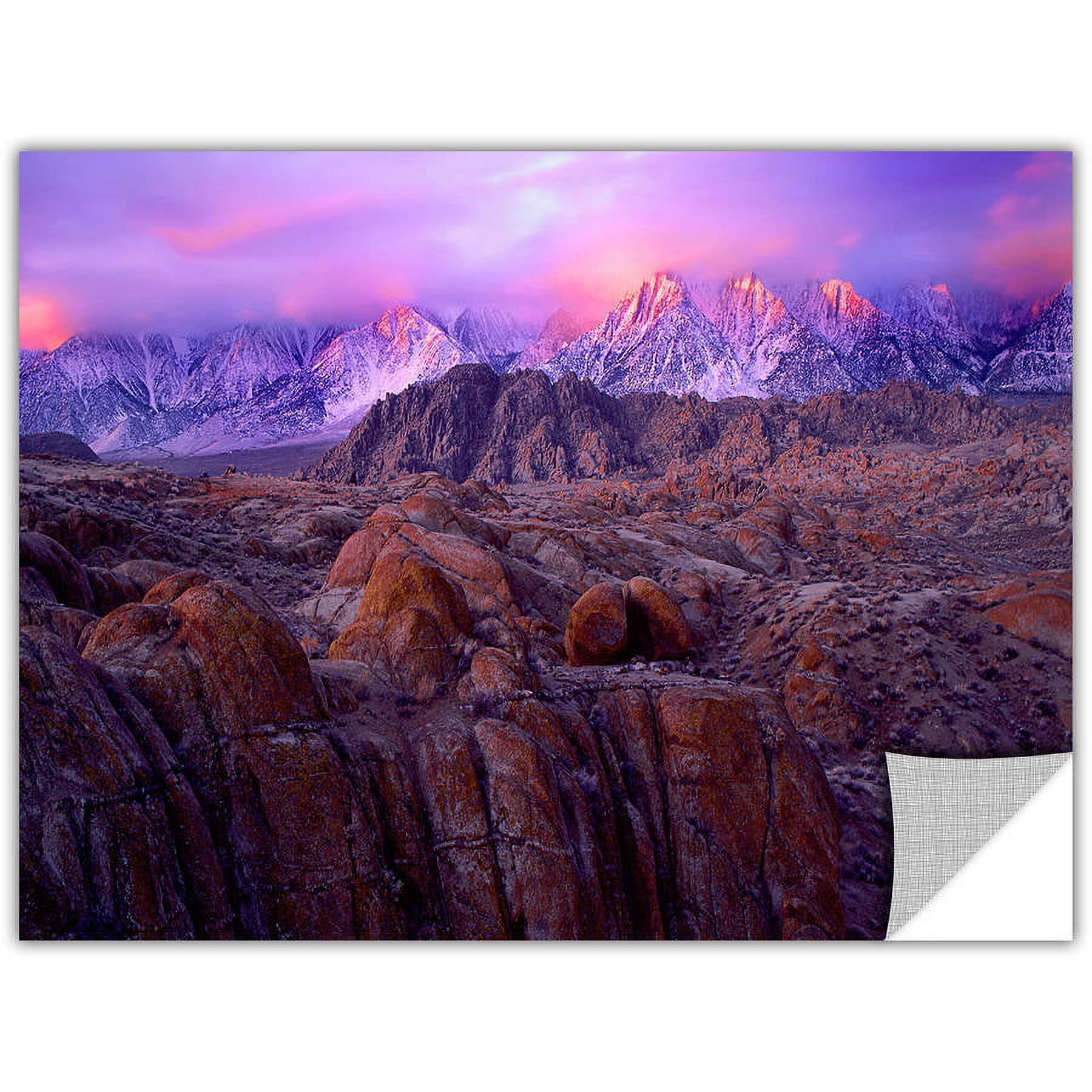 Dean Uhlinger Eastern Sierra Sunrise, Art Appeelz Removable Wall Art Graphic