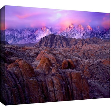 Dean Uhlinger "Eastern Sierra Sunrise" Gallery-Wrapped Canvas