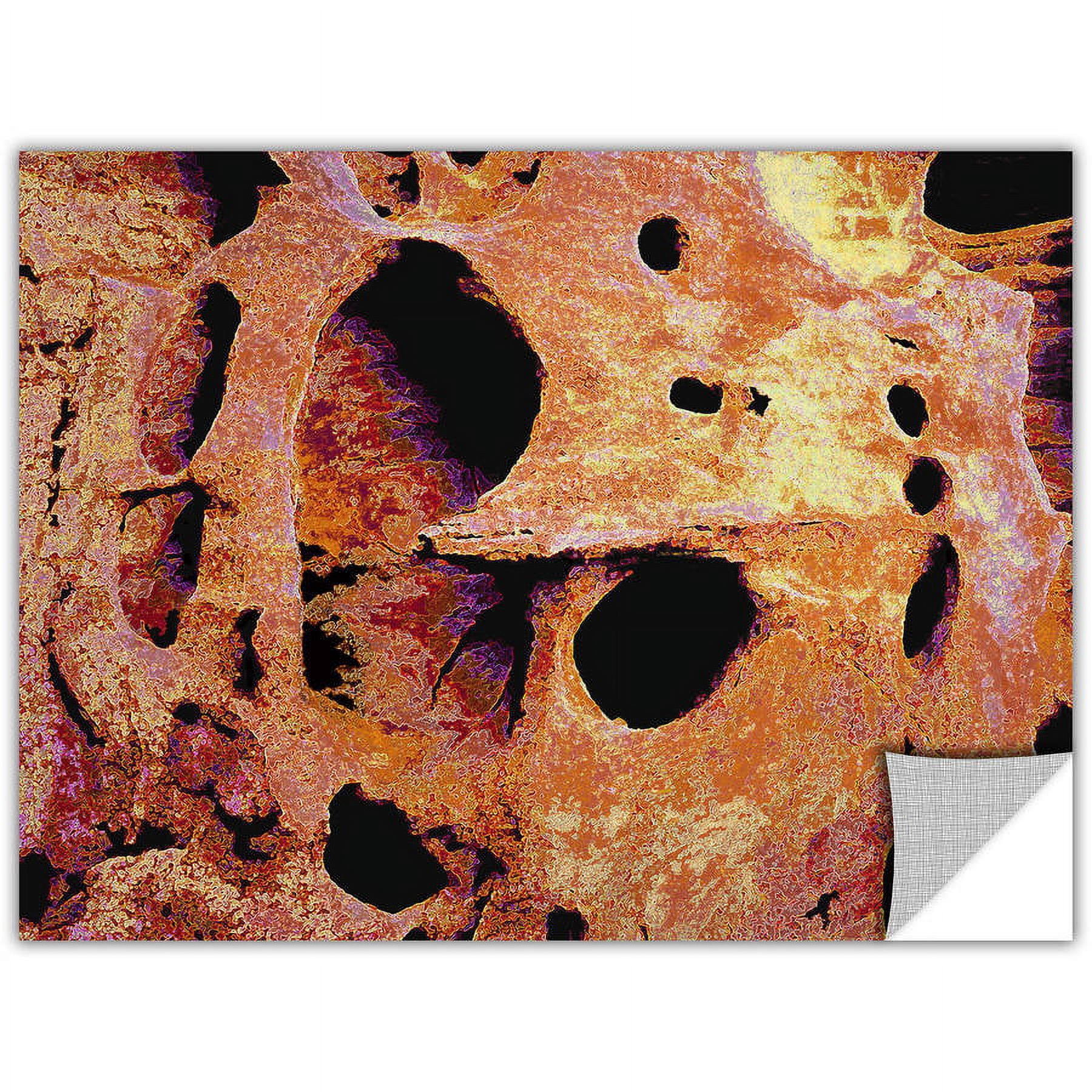 Dean Uhlinger "Erosion Glow" Removable Wall Art