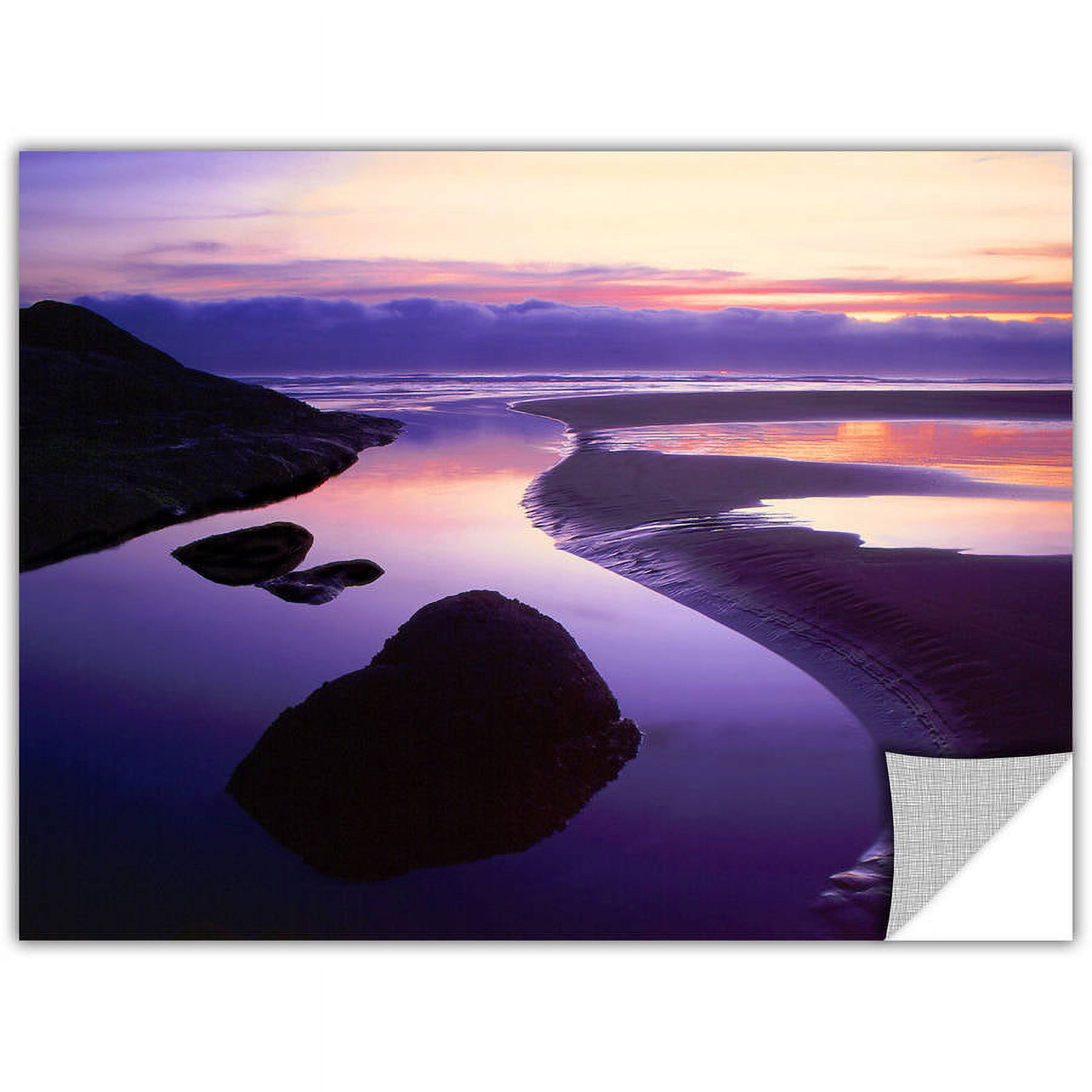 Dean Uhlinger "Fog Bank Sunset" Removable Wall Art