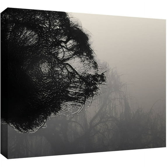 Dean Uhlinger "Foggy Christmas" Gallery-Wrapped Canvas
