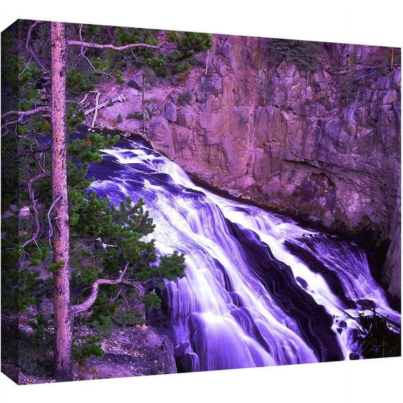 Dean Uhlinger "Gibbon Fall Dusk" Gallery-Wrapped Canvas