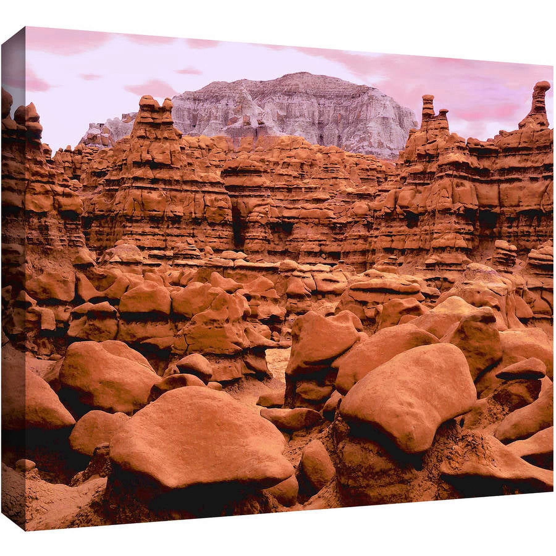 Dean Uhlinger "Goblin Valley Dusk" Gallery-Wrapped Canvas