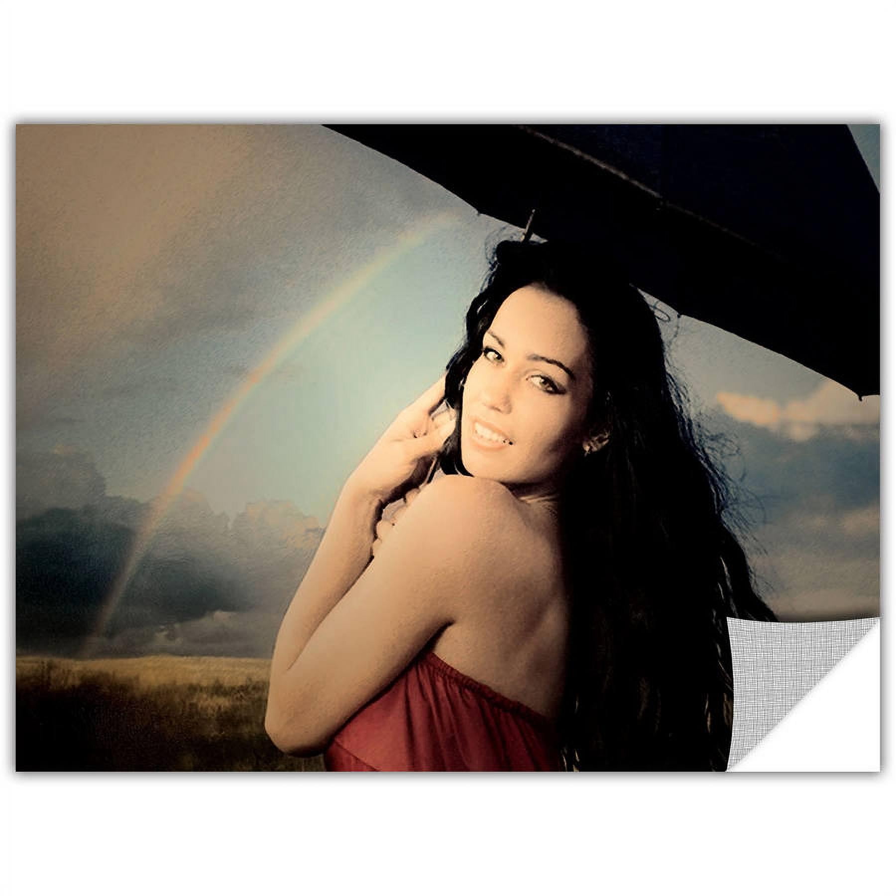 Dean Uhlinger "Green Eyes And Summer Rain" Removable Wall Art