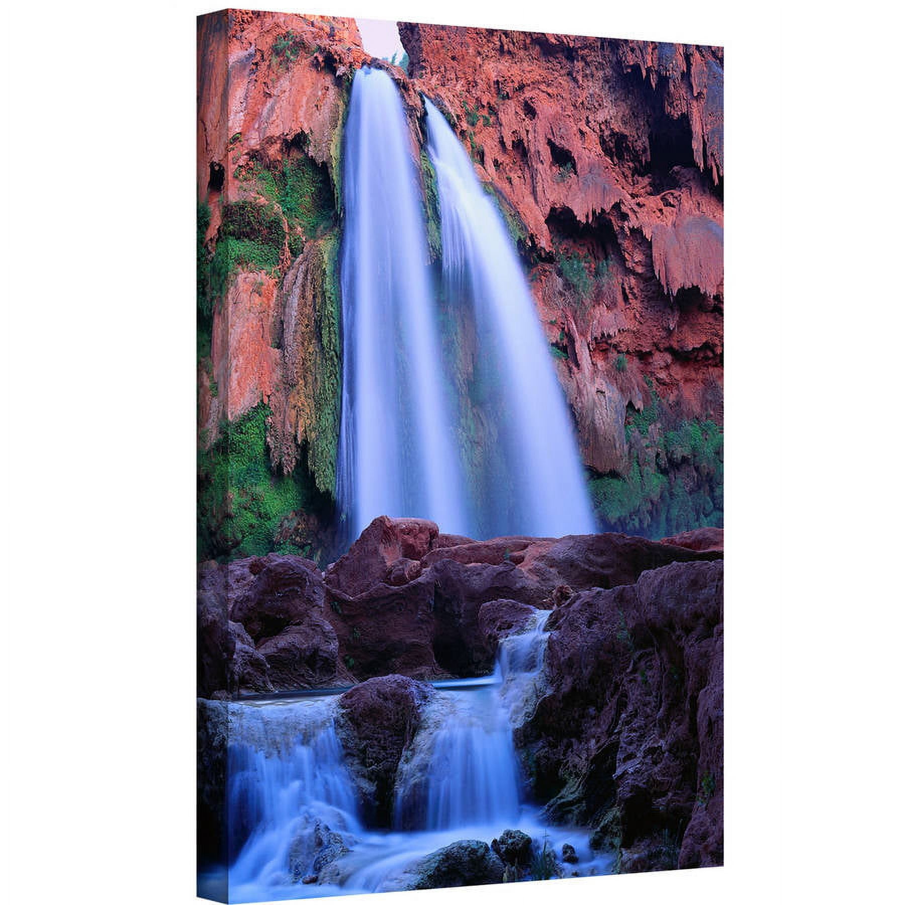 Dean Uhlinger "Havasu Falls Dusk" Gallery-Wrapped Canvas