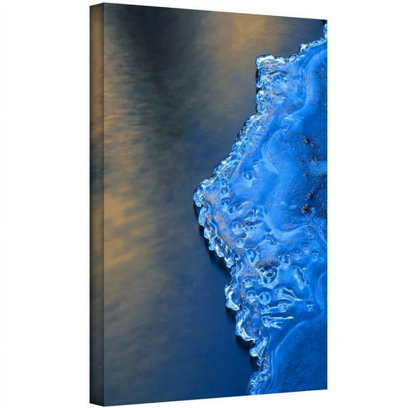 Dean Uhlinger "Ice On The Merced Yosemite" Gallery-Wrapped Canvas