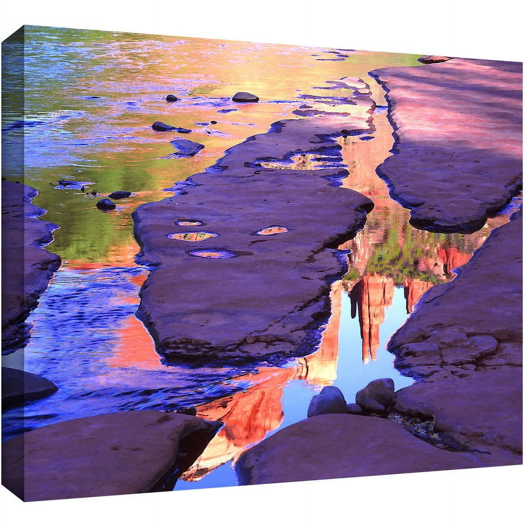 Dean Uhlinger "Oak Creek Mirror" Gallery-Wrapped Canvas