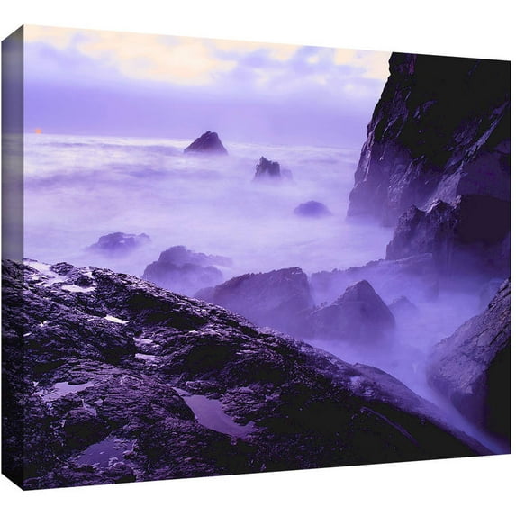 Dean Uhlinger "Patricks Point Sunset" Gallery-Wrapped Canvas