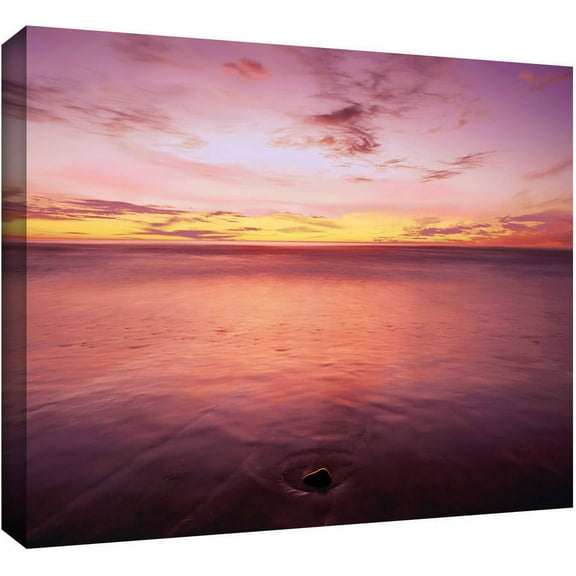 Dean Uhlinger "Ponto Beach Twilight" Gallery-Wrapped Canvas