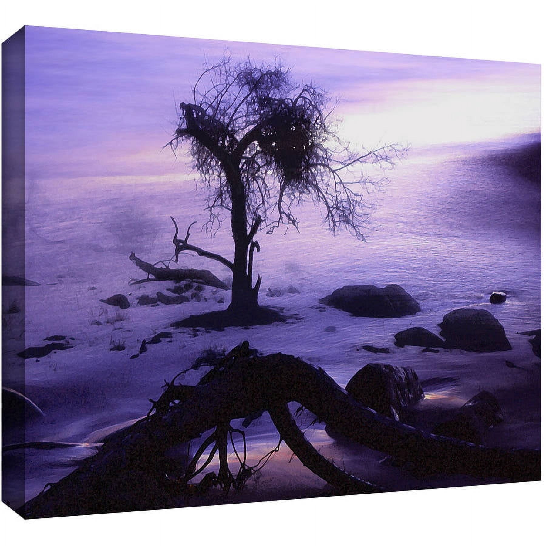 Dean Uhlinger "Sand And Snow" Gallery-Wrapped Canvas