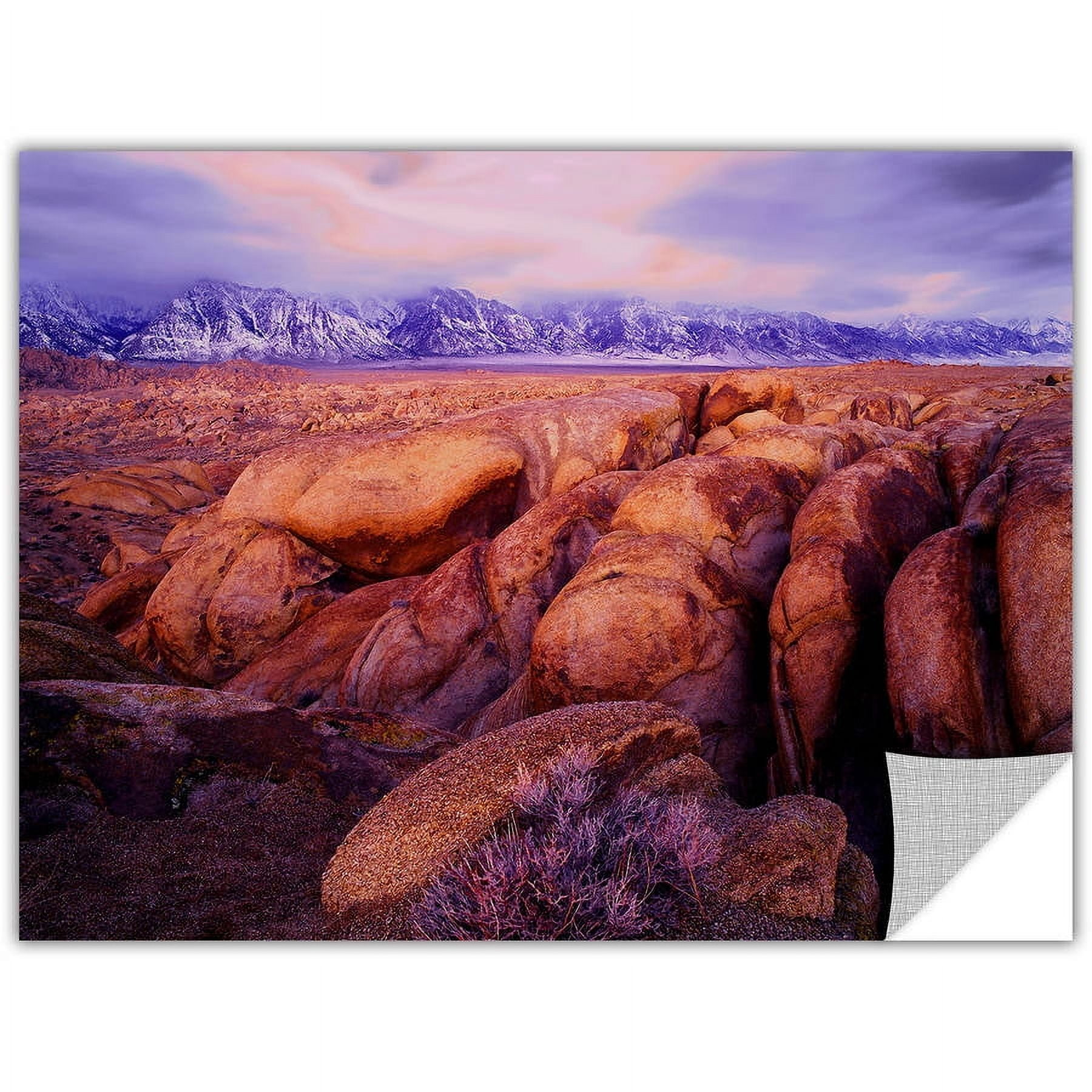 Dean Uhlinger Sierra Dawn Storm Light, Art Appeelz Removable Wall Art Graphic