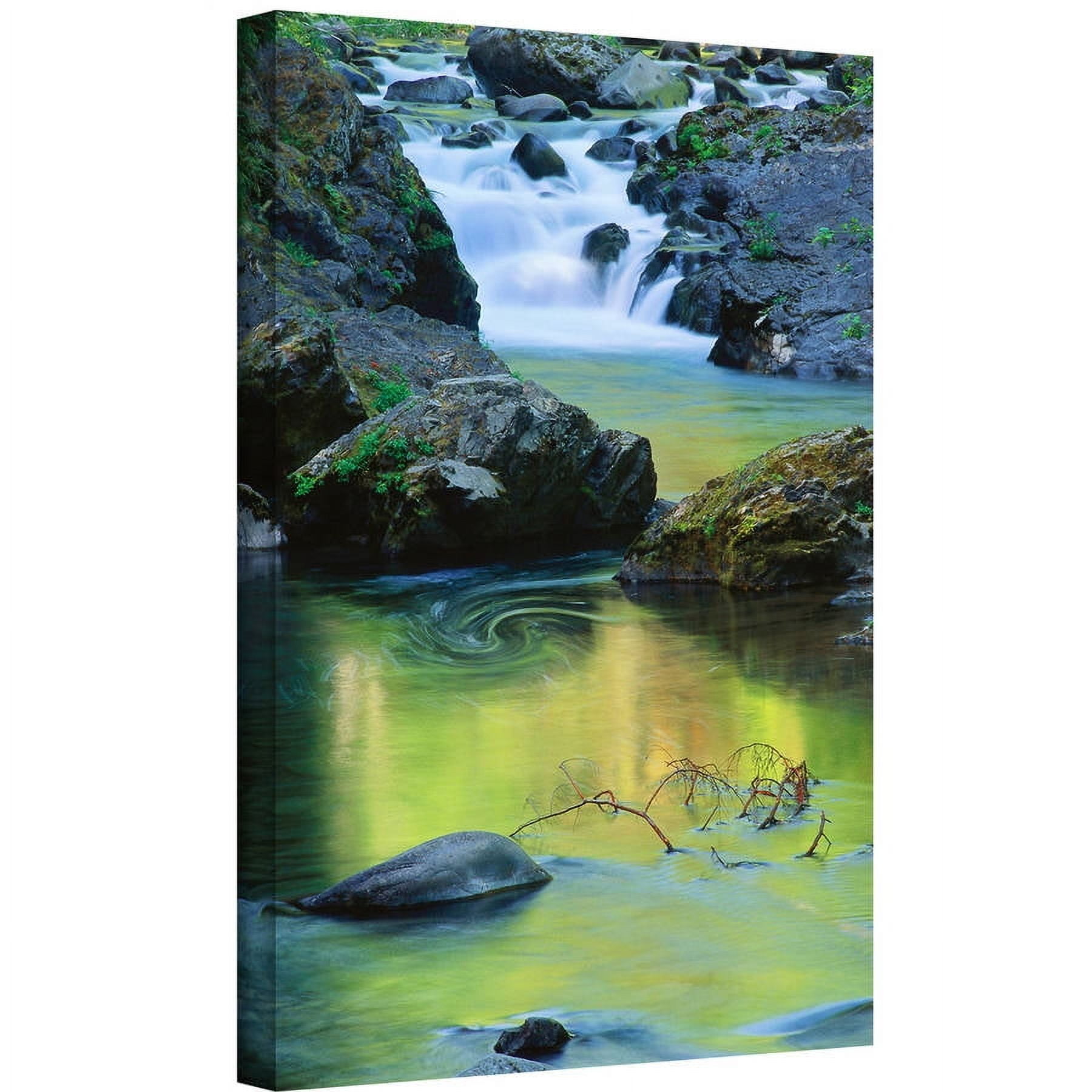 Dean Uhlinger "Sol Duc River Reflections" Gallery-Wrapped Canvas