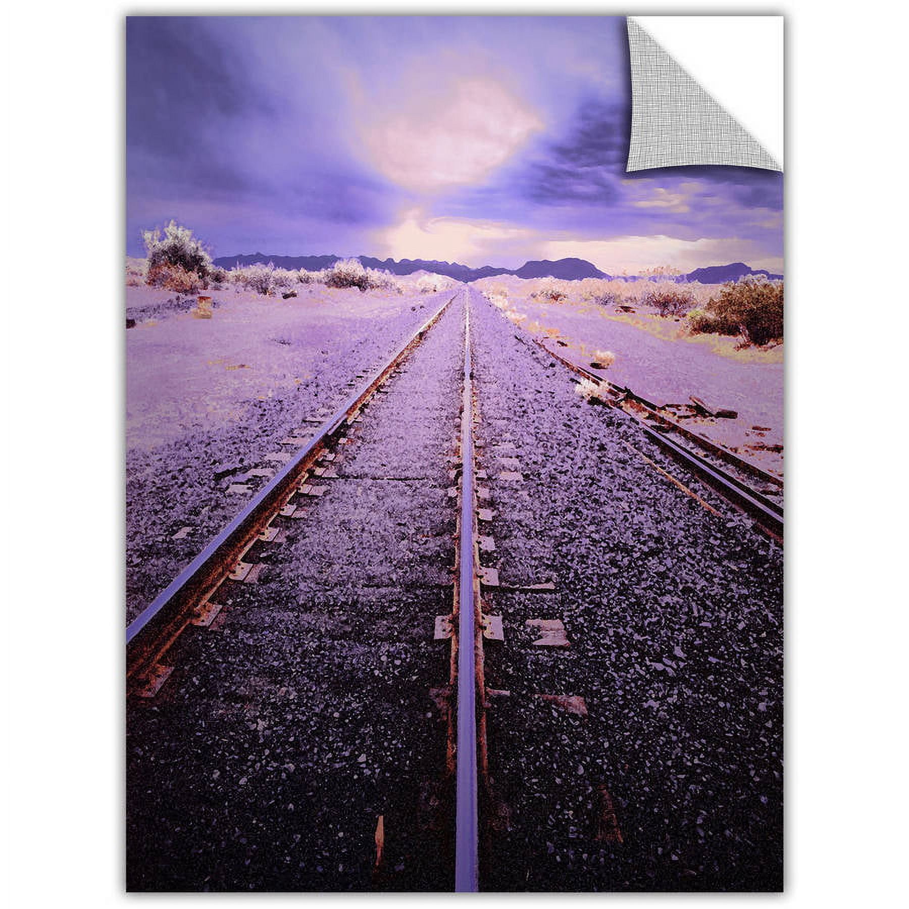 Dean Uhlinger Vanishing Point Arizona, Art Appeelz Removable Wall Art Graphic