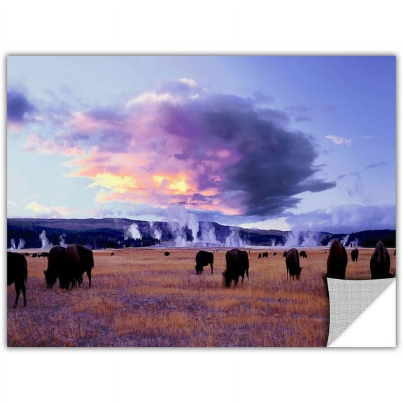 Dean Uhlinger Yellowstone Autumn, Art Appeelz Removable Wall Art Graphic